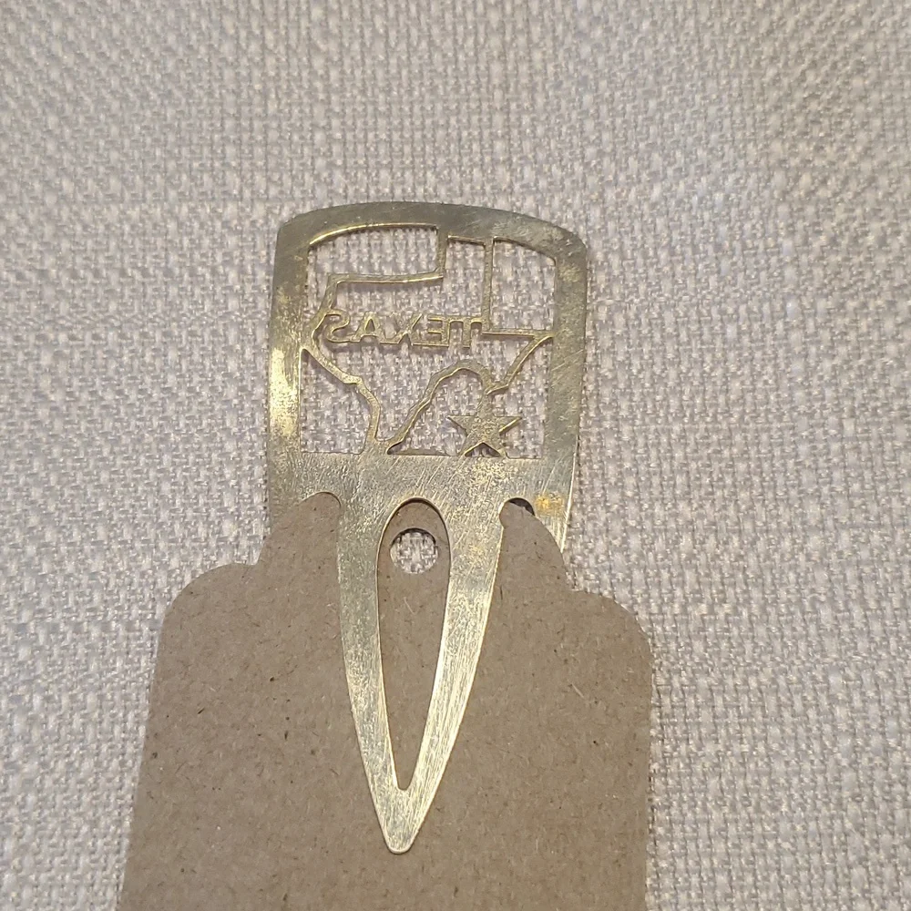 Texas Metal Bookmark